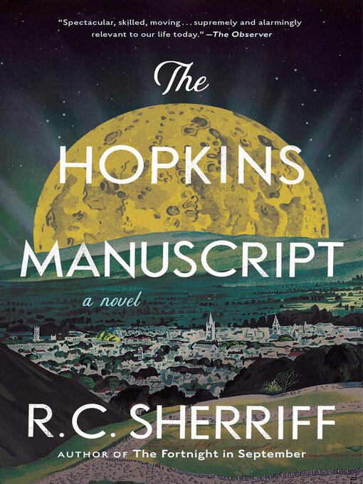 Title details for The Hopkins Manuscript by R.C. Sherriff - Available